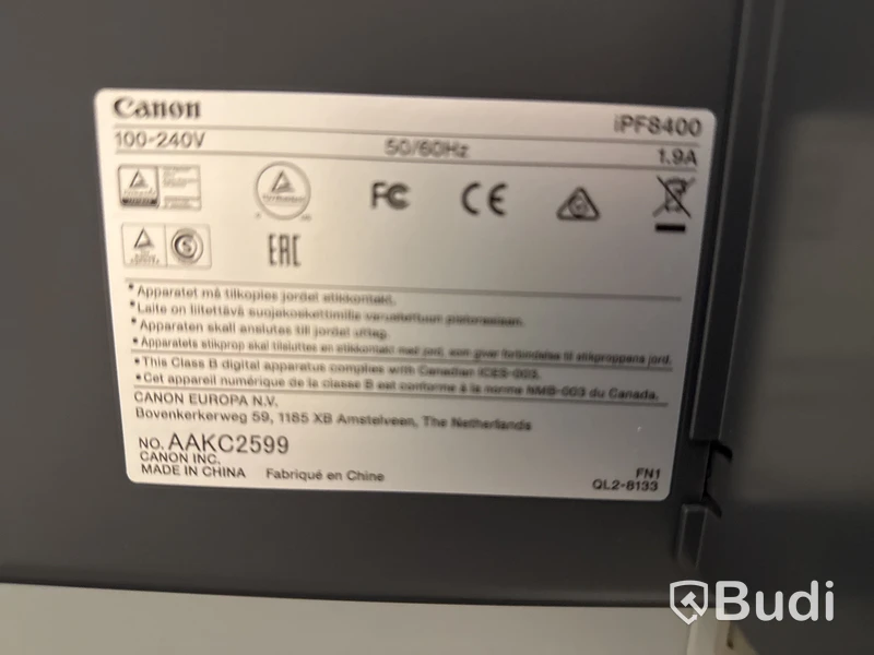 Storformatskrivare Canon iPF8400