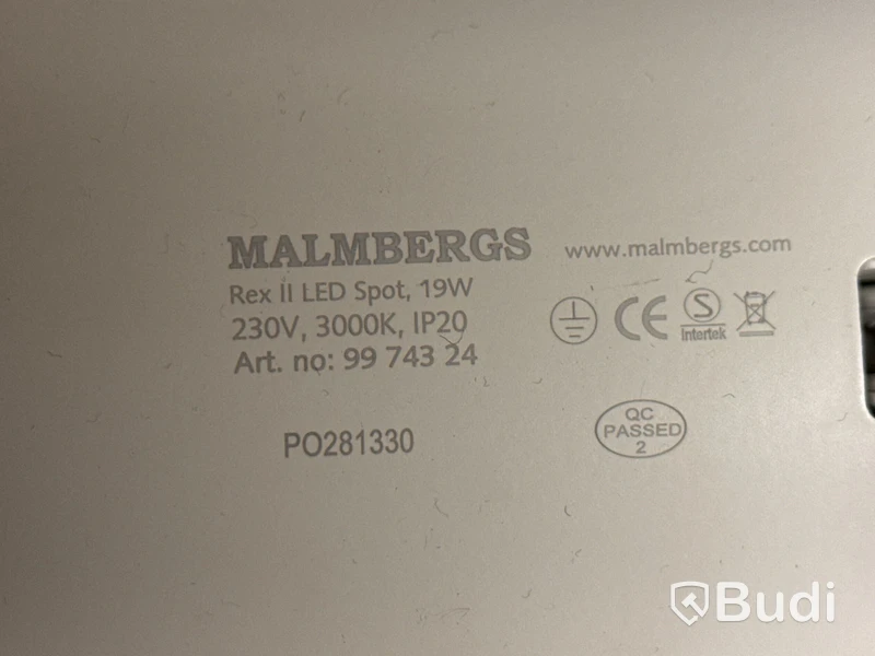 24 st spotlights Malmberg, LED