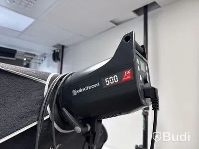 2 st fotoblixtar elinchrom 500