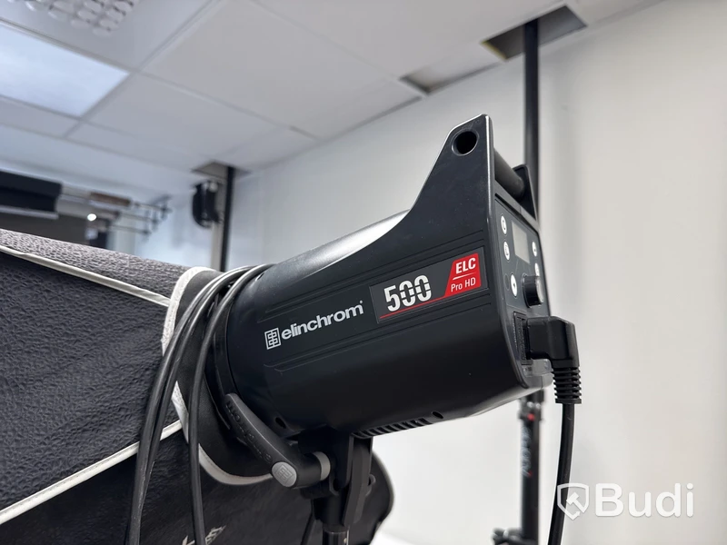 2 st fotoblixtar elinchrom 500