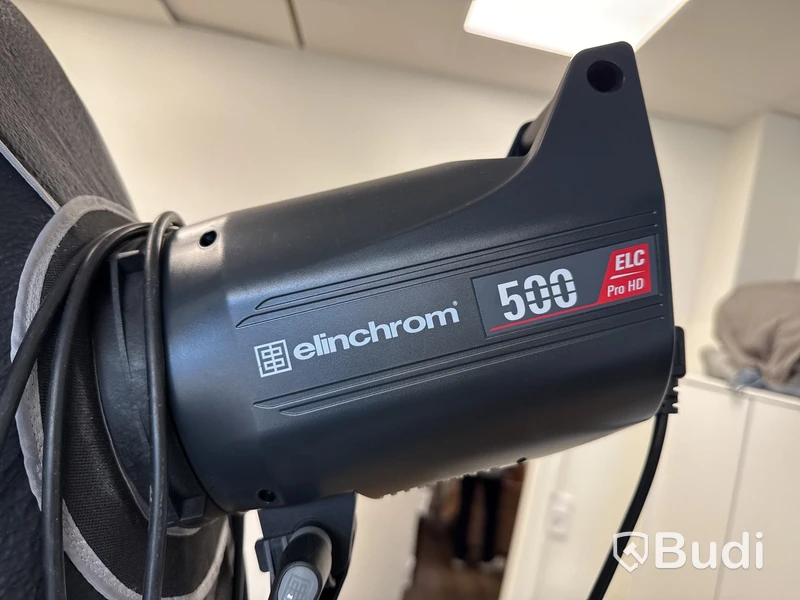 2 st fotoblixtar elinchrom 500