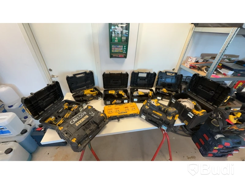 Maskinpaket DeWalt 9st
