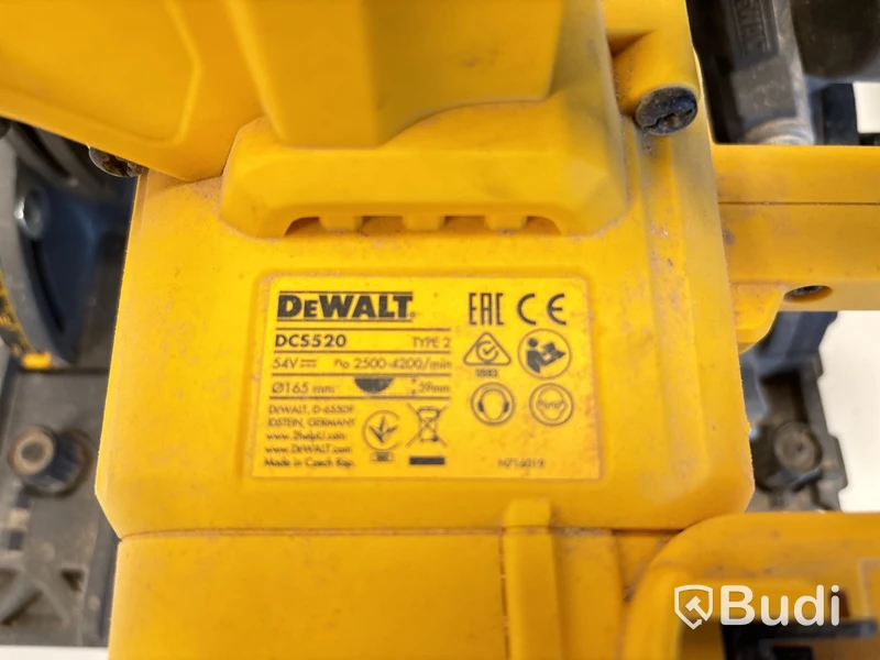 Sänksåg DeWalt med skena
