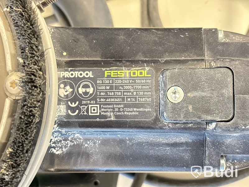 Betongslip & dammsugare Festool