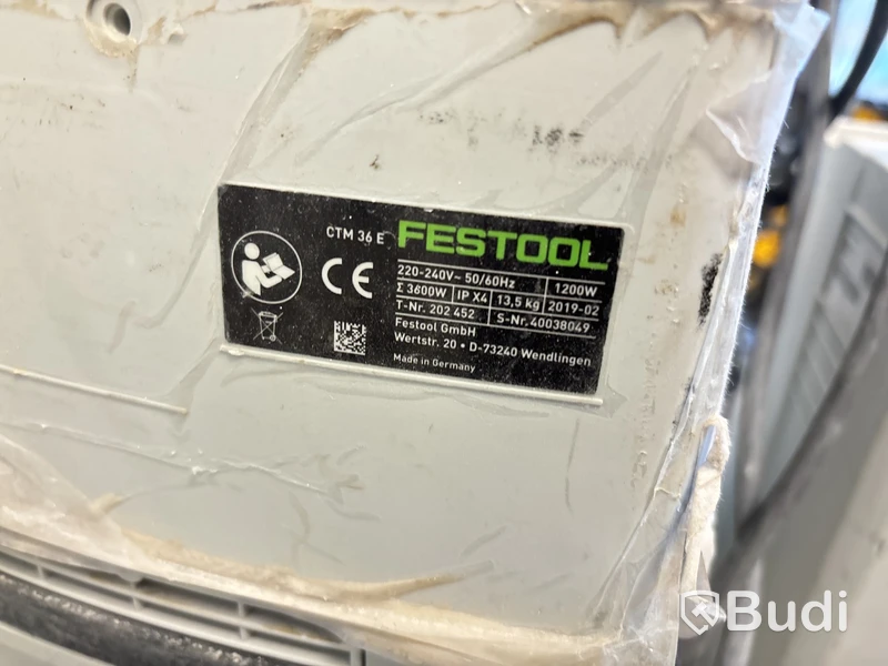 Betongslip & dammsugare Festool