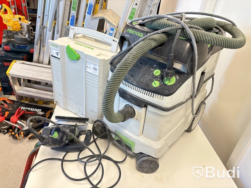Betongslip & dammsugare Festool