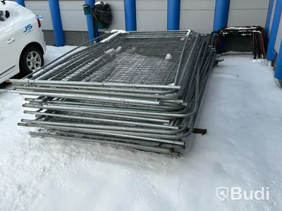 Byggstaket & gipsbockar.