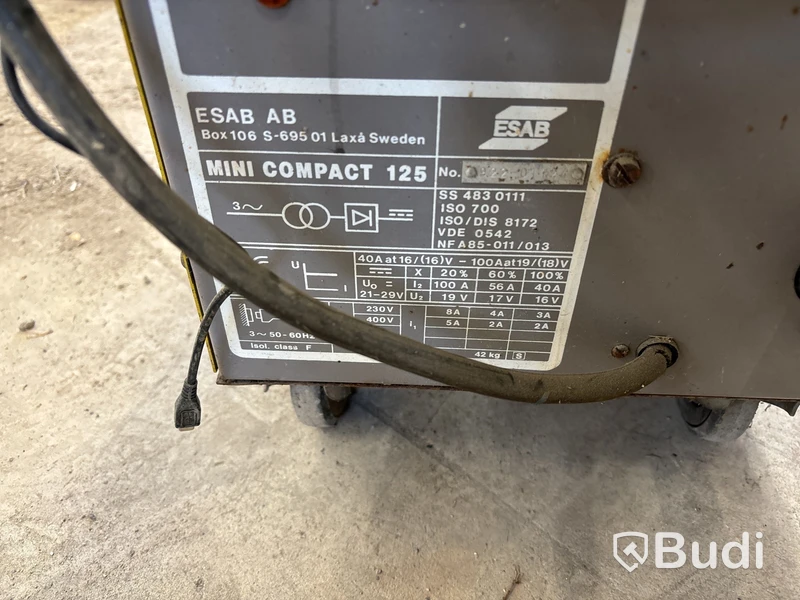 Migsvets ESAB Mini Compact 125