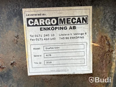 Grusflak Cargo Mecan -2018