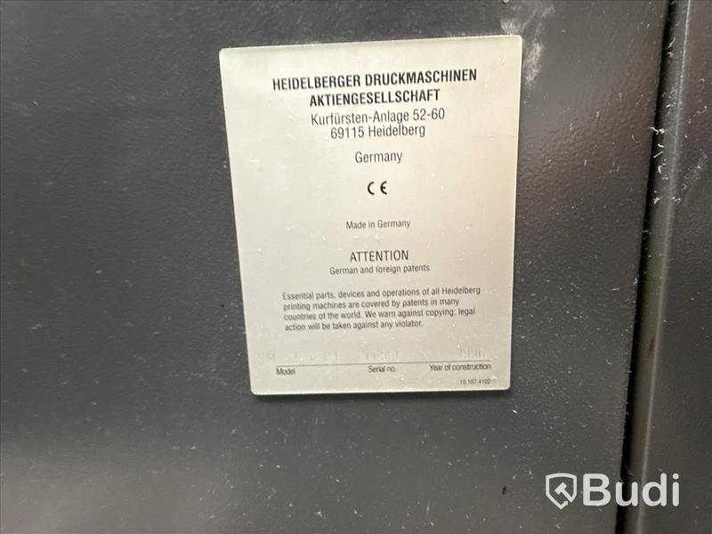 Arkoffsetpress Heidelberg SM 52-4P -1996