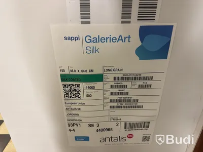 Obruten papperspall Galleri silk 48x64.
