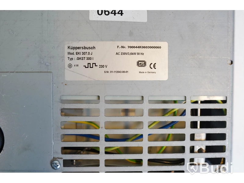 Spishäll Kuppersbusch 2 Plattor Modell:EKI307
