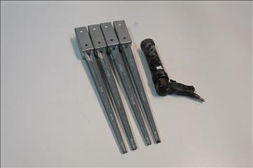 Stolp-spjut 4 st, AIR CAULKING GUN Model: A3715