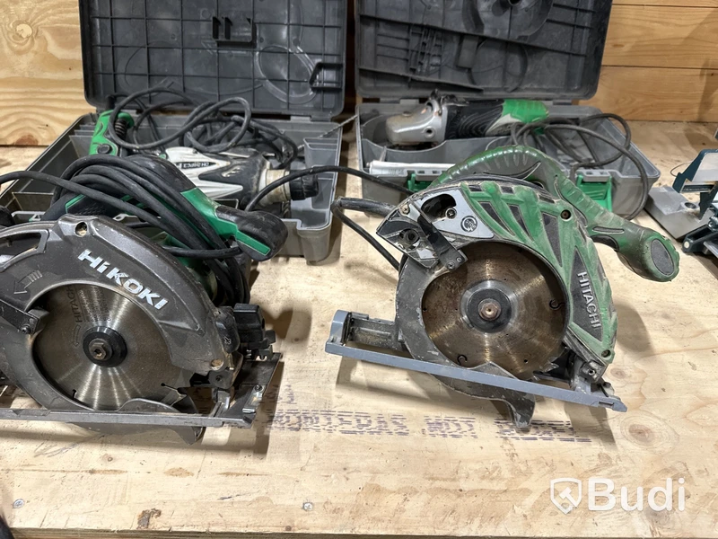 Makita/Hikoki maskinpaket 6 st.