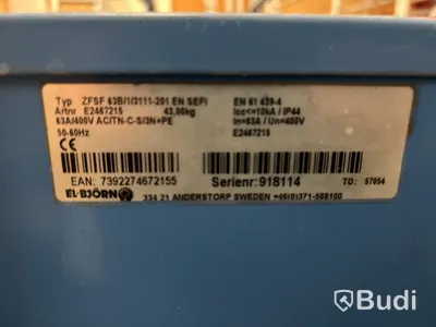 Huvudcentral El-Björn ZFSF 63