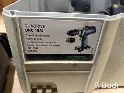 2 st Festool skruvdragare.