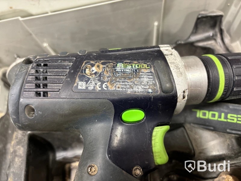 2 st Festool skruvdragare.