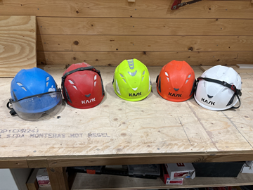 5 st Skyddshjälmar Kask