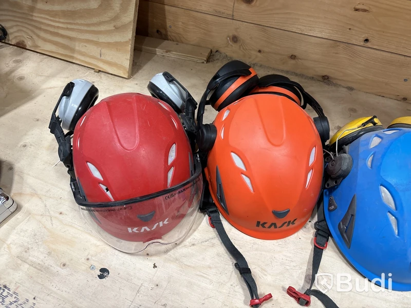 6 st skyddshjälmar Kask