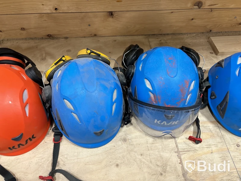 6 st skyddshjälmar Kask
