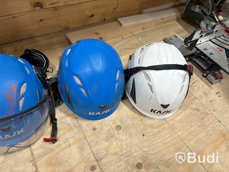 6 st skyddshjälmar Kask