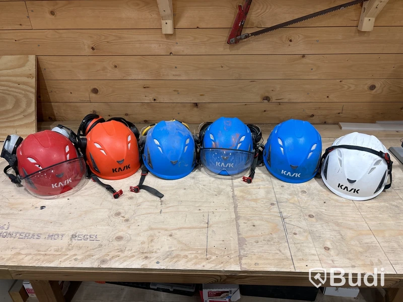 6 st skyddshjälmar Kask