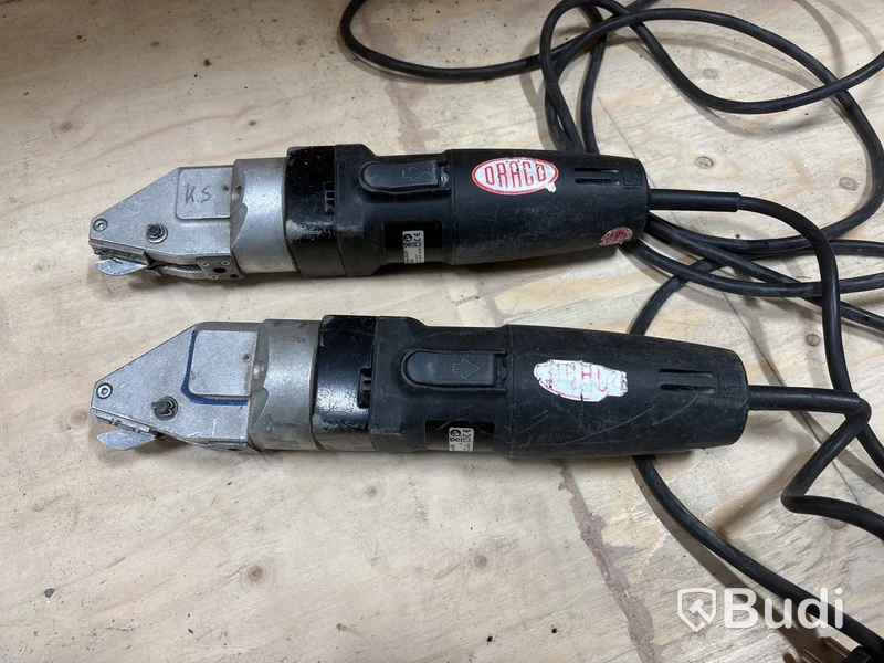 2 st Dräco plåtsaxar