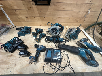 Maskinpaket Makita 9 st