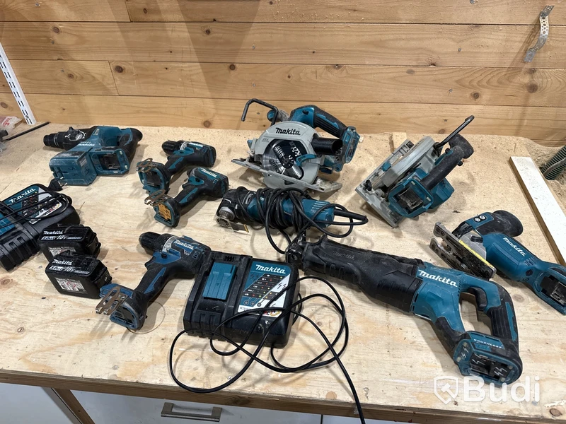 Maskinpaket Makita 9 st
