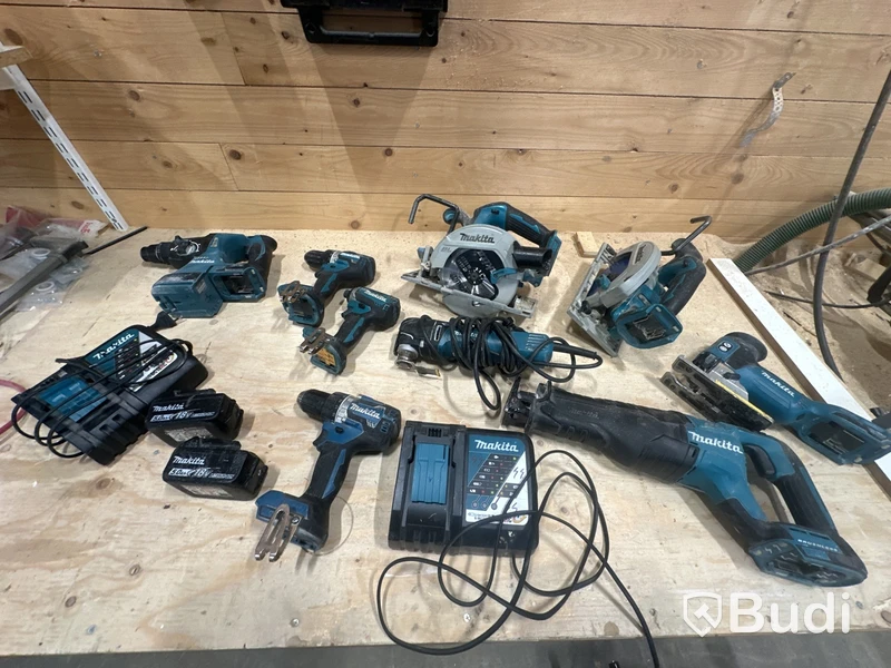 Maskinpaket Makita 9 st