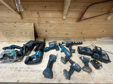 Maskinpaket Makita 9 st