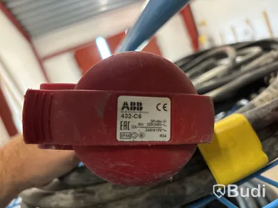 Vagn med skarvkablar 400 V