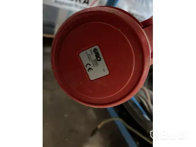 Vagn med skarvkablar 400 V