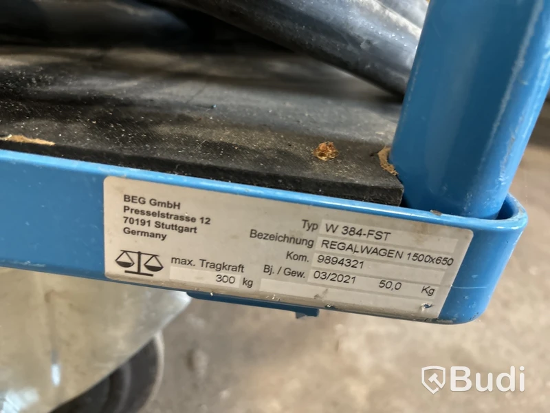 Vagn med skarvkablar 400 V