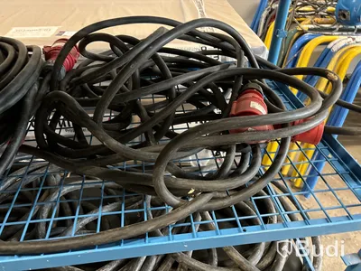 Vagn med skarvkablar 400 V
