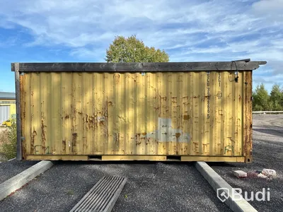Isolerad container 20-fot.