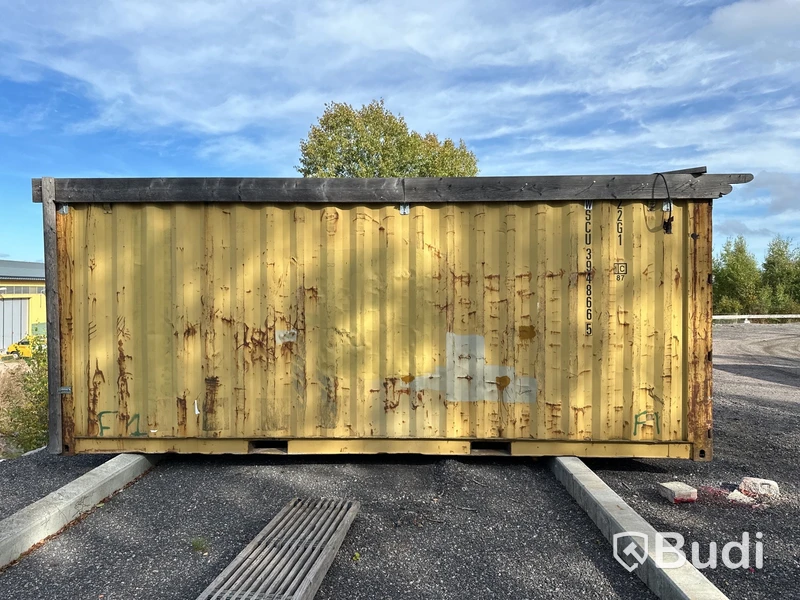Isolerad container 20-fot.