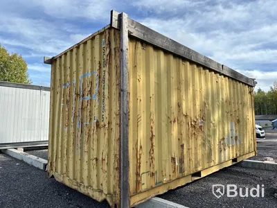 Isolerad container 20-fot.