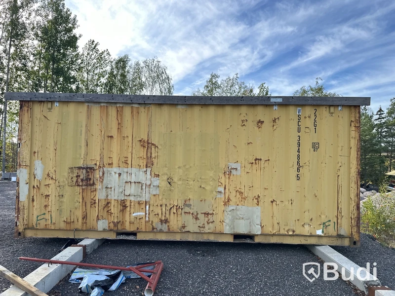 Isolerad container 20-fot.