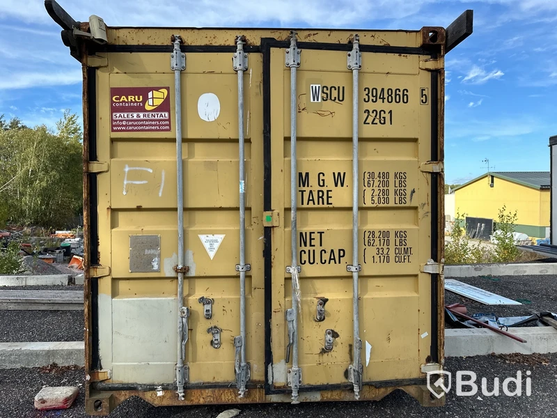 Isolerad container 20-fot.