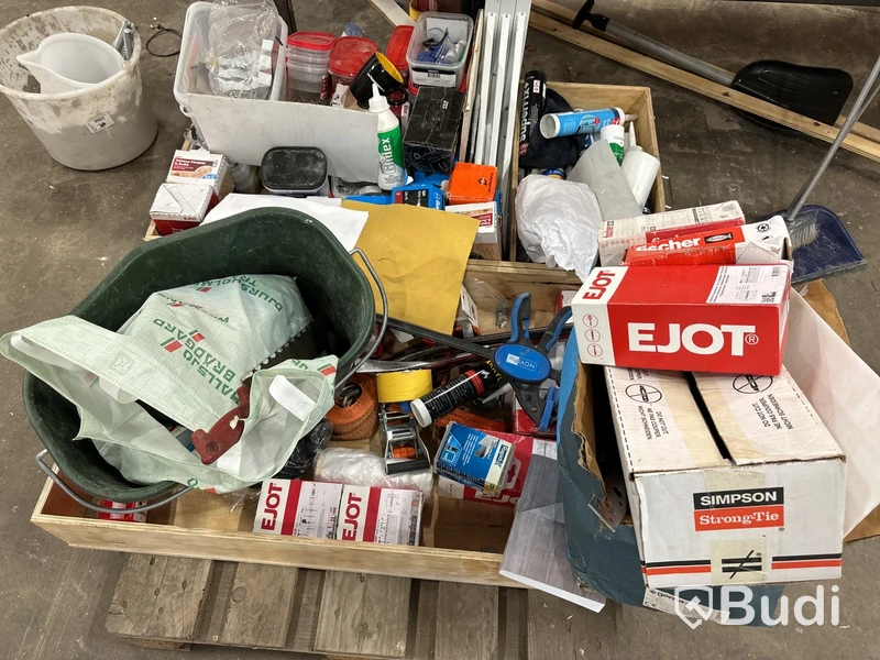 Byggprodukter m.m. Stort parti.