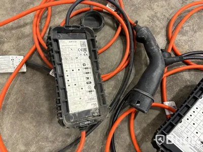 2 st laddkabel för elbil