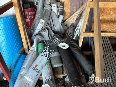 Ställningsdelar, byggmaterial m.m.
