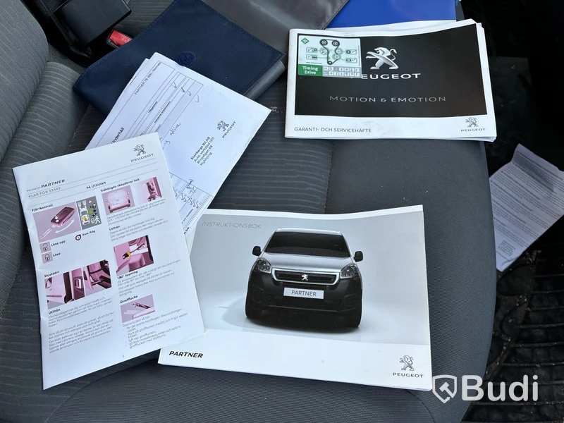 Peugeot Partner 1.6 BlueHDI Skåp (100hk), -2015