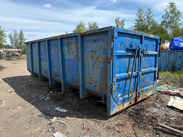Containerflak för lastväxlare