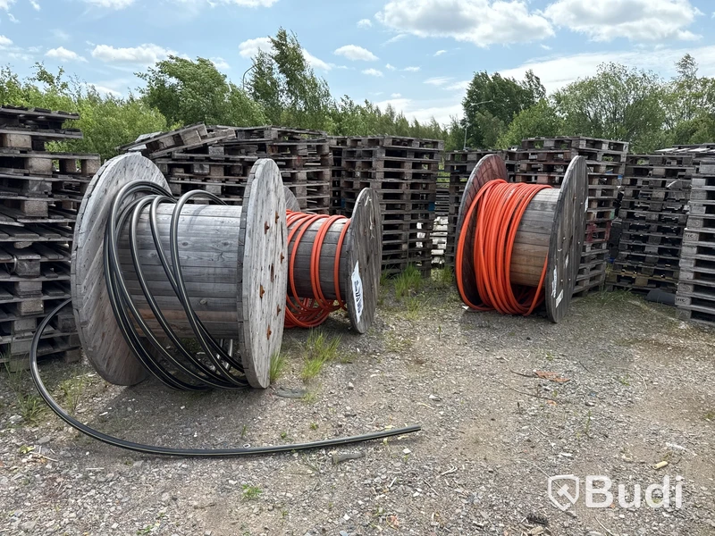 Kabeltrummor Parti med ca. 50 st