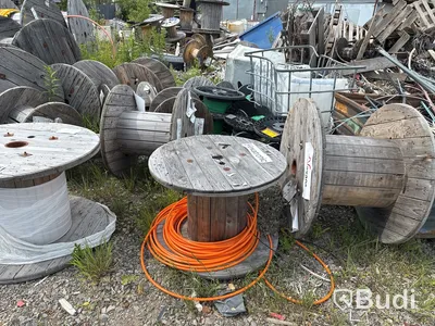 Kabeltrummor Parti med ca. 50 st