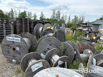 Kabeltrummor Parti med ca. 50 st