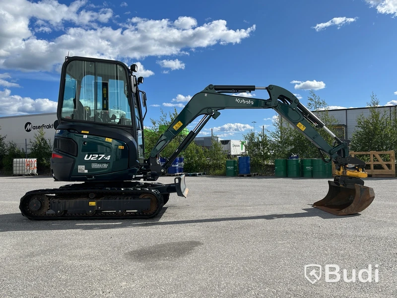 Minigrävare Kubota U27-4 -2022
