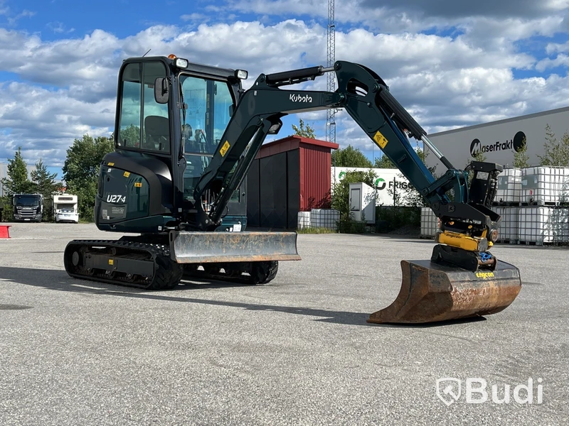 Minigrävare Kubota U27-4 -2022